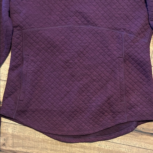 Marmot Deep Purple Quilted Women's Hoodie - Picture 4 of 4